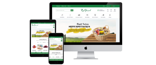 Yöresel & Doğal Ürün E-Ticaret Konsepti #1