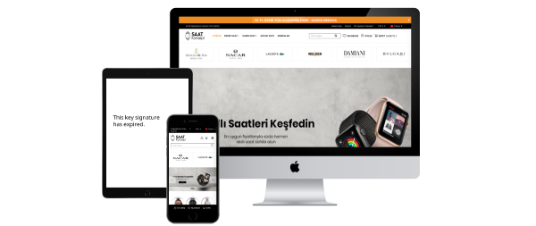 Saat & Aksesuar E-Ticaret Konsepti #1