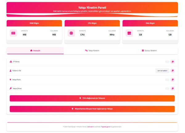 Yatqa Modül otomasyonu - Wisecp 